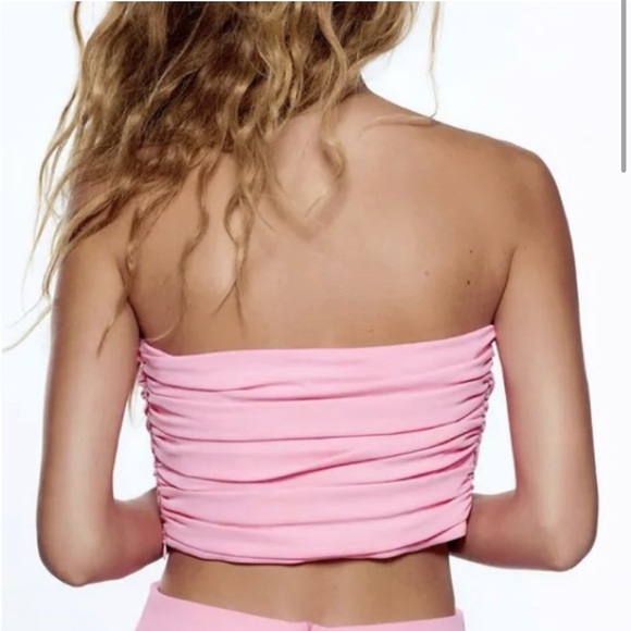 Zara ruched crop top - Picture 5 of 5